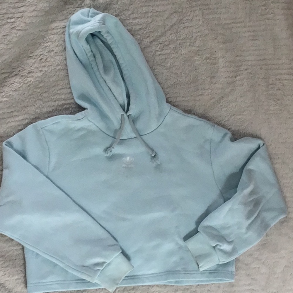 Cropped Adidas Hoodie